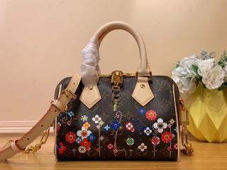 【M14175】 LOUIS VUITTON ルイヴィトン モノグラム バッグ コピー 新作 LV × TM Speedy スピーディ・バンドリエール 20 レディース ショルダーバッグ