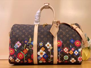 【M14182】 LOUIS VUITTON ルイヴィトン モノグラム バッグ スーパーコピー 新作 LV × TM Keepall キーポル・バンドリエール 45 ボストンバッグ