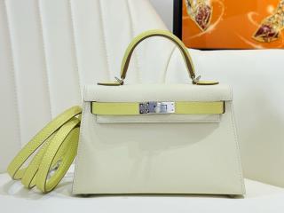 【MiniKelly2-5】 HERMES Mini Kelly 19cm エルメス ケリーミニ2 バッグ スーパーコピー 外縫い レディース ショルダーバッグ ゴールド金具