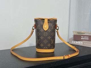 【M80874】 LOUIS VUITTON ルイヴィトン モノグラム バッグ コピー 25新作 フォールド･ミー ポーチ レディース ショルダーバッグ