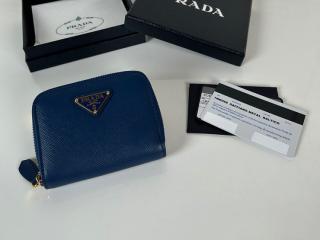 【1MM268-2】 PRADA プラダ 財布 コピー 新作 SAFFIANO サフィアーノ レザー カードウォレット ラウンドファスナー財布