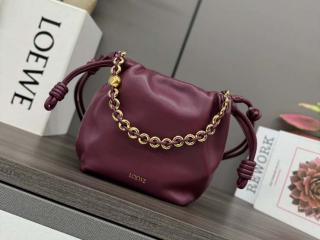 【PurseA914-3】 LOEWE ロエベ バッグ コピー 新作 Flamenco Purse フラメンコパース バッグ ミニ（メローナパラム） レディース ショルダーバッグ