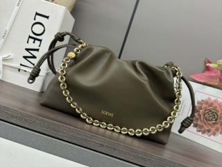 【PurseA411-3】 LOEWE ロエベ バッグ スーパーコピー 新作 Flamenco Purse フラメンコパース ミディアム（ディア） レディース ショルダーバッグ