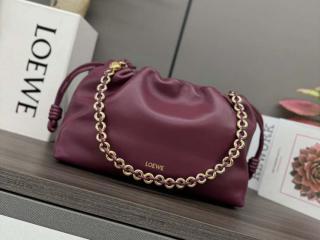 【PurseA411-4】 LOEWE ロエベ バッグ コピー 新作 Flamenco Purse フラメンコパース ミディアム（ディア） レディース ショルダーバッグ