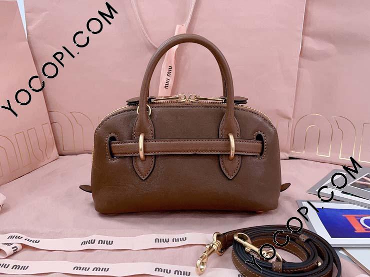 送料関税込★ MIUMIU ★ ロゴ アバンチュール ミニトートバッグ 5BP090-3】 MIUMIU ミュウミュウ バッグ コピー 新作 Aventure