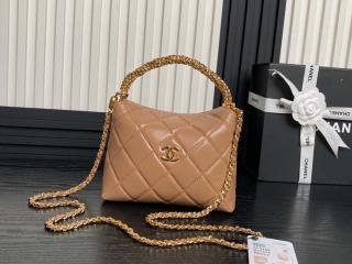 【AP4189-3】 CHANEL シャネル バッグ コピー 新作 CCロゴ チェーン クラッチ シャイニーラムスキン レディース ショルダーバッグ 3色可選択