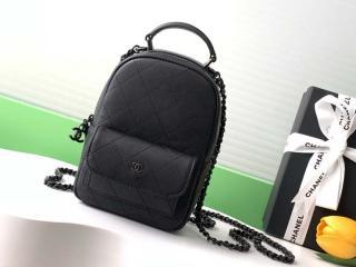 【AP3753-b】 CHANEL シャネル バッグ スーパーコピー 2025年春夏 新作 プレコレクション ラムスキン クラシック ミニ バックパック