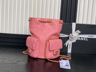 【AS5310-4】 CHANEL シャネル バッグ スーパーコピー 25新作 クルーズ コレクション ショーバックパック シャイニー ラムスキン レディースバッグ 5色可選択