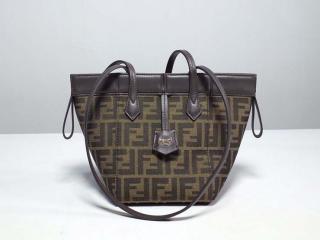 【Origami15-1】 FENDI Origami フェンディ バッグ スーパーコピー 新作 ブラウンFFジャカードファブリック 変形ミニバッグ レディース ショルダーバッグ