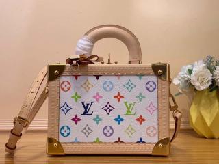 【M13125】 LOUIS VUITTON ルイヴィトン モノグラム・マルチカラー バッグ コピー 25新作 LV × TM プティット･ヴァリーズ レディース ショルダーバッグ