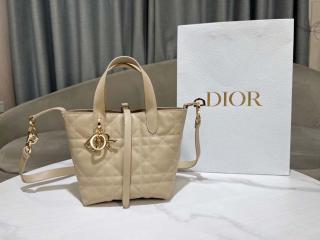 【M2835OSNW-4】 Dior Toujours ディオール バッグ コピー 25新作 バーティカル トートバッグ スモール マクロカナージュ カーフスキン 6色可選択