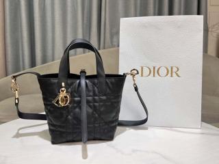 【M2835OSNW-6】 Dior Toujours ディオール バッグ コピー 25新作 バーティカル トートバッグ スモール マクロカナージュ カーフスキン 6色可選択
