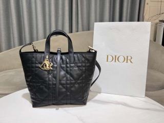 【M2836OSNW-6】 Dior Toujours ディオール バッグ コピー 25新作 バーティカル トートバッグ ミディアム マクロカナージュ カーフスキン 6色可選択