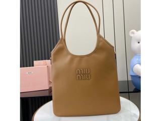 【5BG231-5】 MIUMIU ミュウミュウ バッグ スーパーコピー 新作 Ivy アイビー レザー バッグ レディース ショルダーバッグ 5色可選択