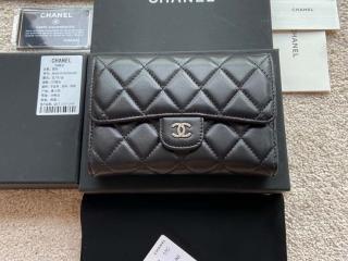 【AP0232-1】 CHANEL シャネル 財布 コピー 25新作 ミディアム フラップウォレット ラムスキン レディース 三つ折り財布