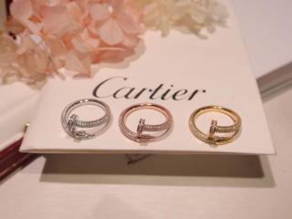 Cartier 偽物 人気 カルティエ アクセサリー 指輪 3色可選択