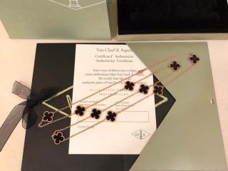 Van Cleef & Arpels ヴァン クリーフアンドアーペル 偽物 アクセサリー ネックレス メノウ