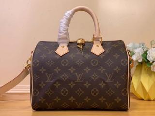 【M46977】 LOUIS VUITTON ルイヴィトン モノグラム バッグ スーパーコピー 25新作 Speedy スピーディ･バンドリエール 25 レディース ショルダーバッグ