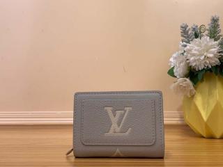 【M14153】 LOUIS VUITTON ルイヴィトン モノグラム・アンプラント 財布 コピー 25新作 ポルトフォイユ･クレア レディース 二つ折り財布