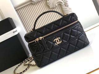 【AP4407-1】 CHANEL シャネル バッグ コピー 25新作 ロング ヴァニティケース グレインド カーフスキン レディース ショルダーバッグ 5色可選択