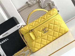 【AP4407-3】 CHANEL シャネル バッグ コピー 25新作 ロング ヴァニティケース グレインド カーフスキン レディース ショルダーバッグ 5色可選択