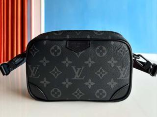【M14253】 LOUIS VUITTON ルイヴィトン モノグラム･エクリプス バッグ コピー 25新作 トロカデロ･ウェアラブル ウォレット メンズ ショルダーバッグ