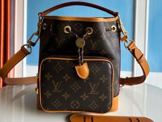 【M14017】 LOUIS VUITTON ルイヴィトン モノグラム バッグ スーパーコピー 25新作 ノエ･カーゴ Noé Cargo G69 レディース ショルダーバッグ