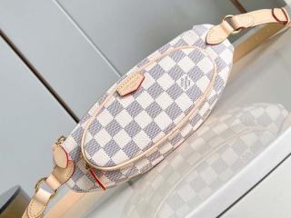 【N00230】 LOUIS VUITTON ルイヴィトン ダミエ・アズール バッグ コピー 25新作 Keepit ウエストバッグ レディース ボディバッグ