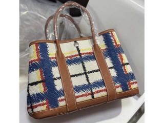 【GardenFjord-2】 HERMES エルメス バッグ スーパーコピー 新作 Garden ガーデン・パーティ 36/31 刺繍 レディース ハンドバッグ
