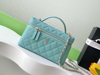 【AP4385-2】 CHANEL シャネル バッグ コピー 25新作 ヴァニティバッグ グレインド カーフスキン レディース ショルダーバッグ 10色可選択