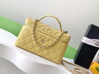 【AP4385-4】 CHANEL シャネル バッグ コピー 25新作 ヴァニティバッグ グレインド カーフスキン レディース ショルダーバッグ 10色可選択