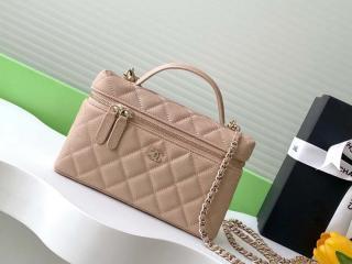 【AP4385-9】 CHANEL シャネル バッグ スーパーコピー 25新作 ヴァニティバッグ グレインド カーフスキン レディース ショルダーバッグ 10色可選択