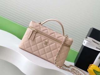【AP4385-10】 CHANEL シャネル バッグ コピー 25新作 ヴァニティバッグ グレインド カーフスキン レディース ショルダーバッグ 10色可選択