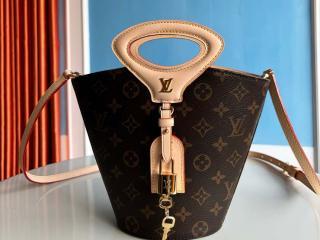 【M14680】 LOUIS VUITTON ルイヴィトン モノグラム バッグ スーパーコピー 25新作 Rivage リヴァージュ BB レディース ショルダーバッグ