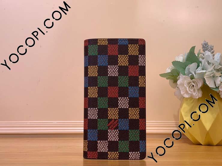 ルイヴィトン LOUIS VUITTON 長財布 ダミエ バイカラー 赤 楽天市場】【財布】LOUIS VUITTON ルイ ヴィトン ダミエ