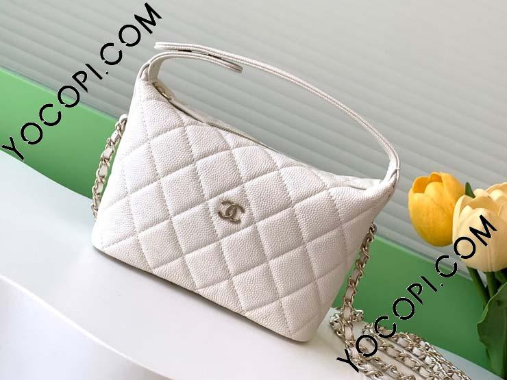 【25A新作】CHANEL ホーボー CCロゴ チェーンショルダーバッグ 目を惹く☆2WAY】CHANEL ホーボー バッグ CCロゴ チェーン