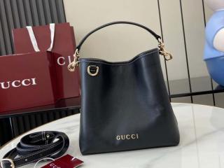 【815118 AAEC2 1000】 GUCCI グッチ バッグ スーパーコピー 25新作 〔GGエンブレム〕スモール バケットバッグ レディース ショルダーバッグ