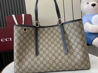 【815213 FAD6L 9741】 GUCCI グッチ バッグ スーパーコピー 新作 〔GGエンブレム〕ラージ トートバッグ レディース ショルダーバッグ