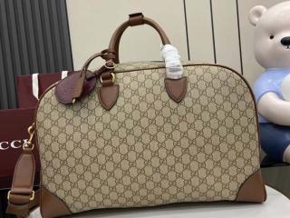 【821148 FAEH7 9796】 GUCCI グッチ バッグ スーパーコピー 25新作 〔GGエンブレム〕ミディアム ダッフルバッグ メンズ トラベルバッグ