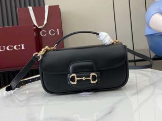 【815206 AAEFH 1000】 GUCCI グッチ バッグ コピー 25新作 〔グッチ ホースビット 1955 ソフト〕スモール トップハンドルバッグ ショルダーバッグ