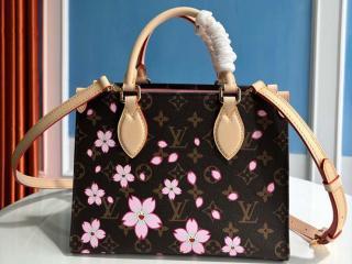 【M13269】 LOUIS VUITTON ルイヴィトン モノグラム バッグ スーパーコピー 25新作 LV × TM オンザゴー PM レディース トートバッグ