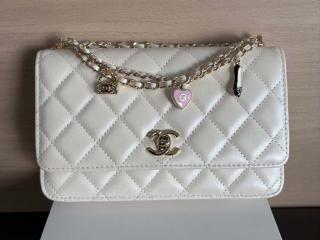 【AP4537-3】 CHANEL シャネル バッグ コピー 25春夏 プレコレクション チェーンウォレット パーリー ラムスキン レディース ショルダーバッグ