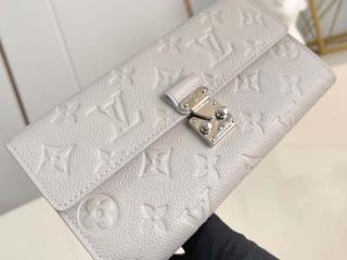 【M13463】 LOUIS VUITTON ルイヴィトン モノグラム･アンプラント 長財布 コピー 25新作 ポルトフォイユ･サラ メティス ラウンドファスナー財布 ブルームグレー