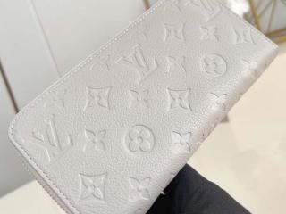 【M13825】 LOUIS VUITTON ルイヴィトン モノグラム･アンプラント 長財布 コピー 25新作 ジッピー･ウォレット ラウンドファスナー財布 ブルームグレー