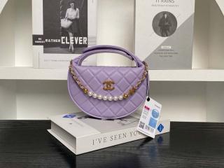 【AP4584-5】 CHANEL シャネル バッグ スーパーコピー 25春夏 ポーチ グレインド カーフスキン & コスチューム パール レディース ショルダーバッグ 5色可選択