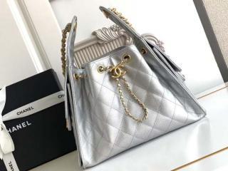 【AS5293-8】 CHANEL シャネル バッグ コピー 25新作 HOBO スエード ホーボー バッグ グレインドカーフスキン レディース ショルダーバッグ