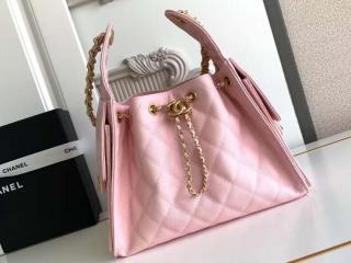 【AS5293-9】 CHANEL シャネル バッグ スーパーコピー 25新作 HOBO スエード ホーボー バッグ グレインドカーフスキン レディース ショルダーバッグ