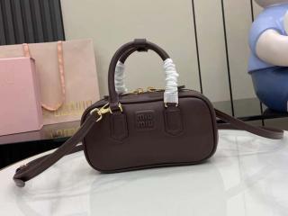 【5BP088-2】 MIUMIU ミュウミュウ バッグ コピー 25新作 アルカディ レザー ミニバッグ レディース ショルダーバッグ