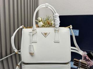 【1BA863-1】 PRADA プラダ バッグ スーパーコピー 25新作 ガレリア サフィアーノレザー ミディアムバッグ レディース ハンドバッグ
