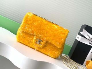 【AS4561-3】 CHANEL シャネル バッグ スーパーコピー 25春夏新作 フラップ バッグ フリンジ スパンコール レディース ショルダーバッグ